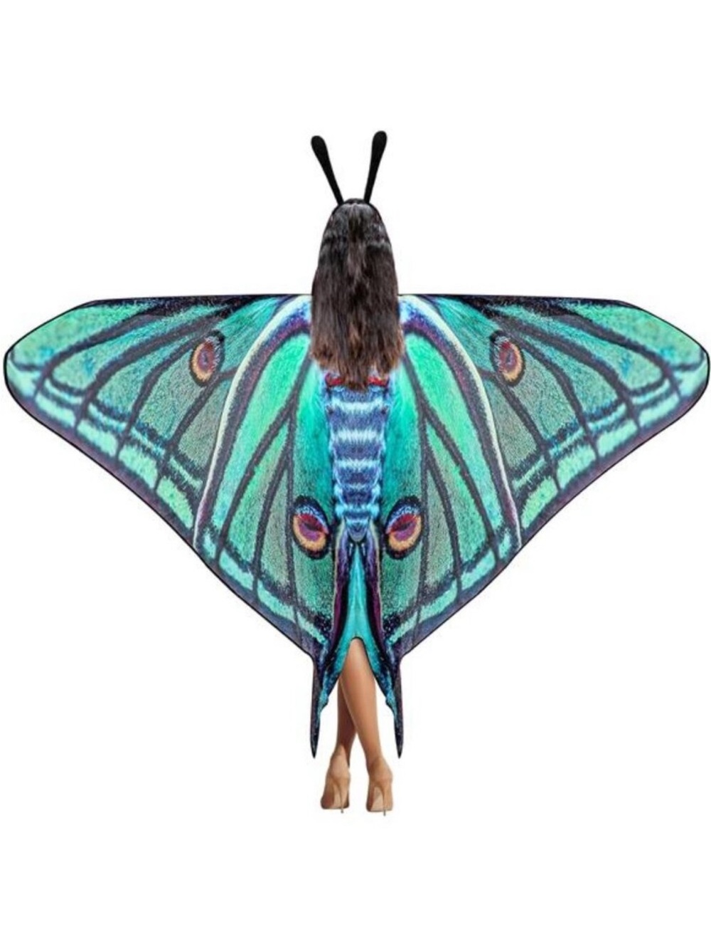 2 Pcs Halloween Moth Wings Costume Charming Style new